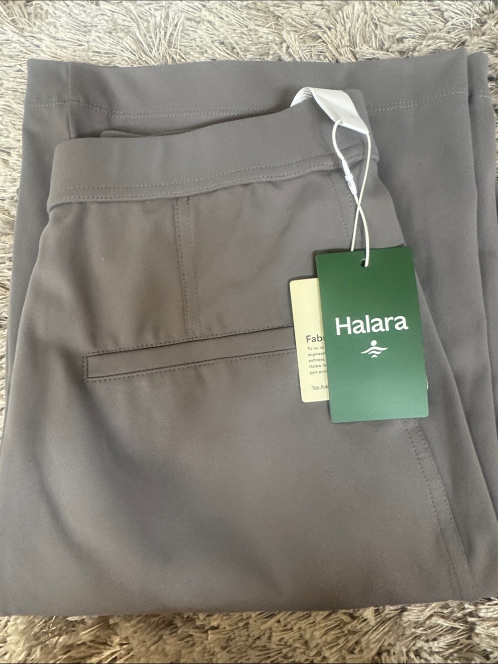 HALARA Charcoal Grey Performance Pants